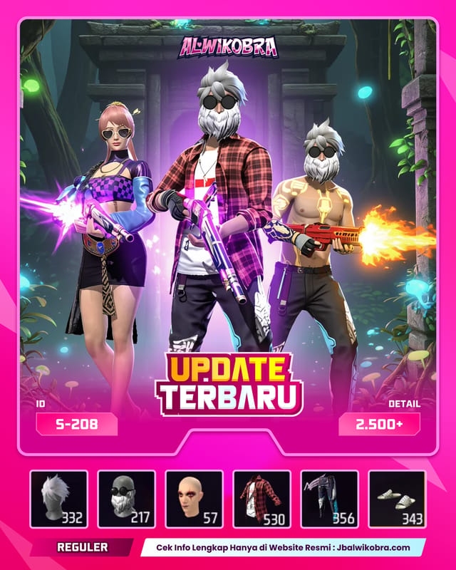 FREE FIRE S208 — Free Fire — Reguler