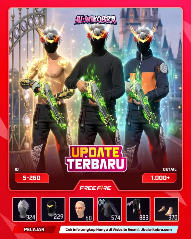 FREE FIRE S260 — Free Fire — Pelajar