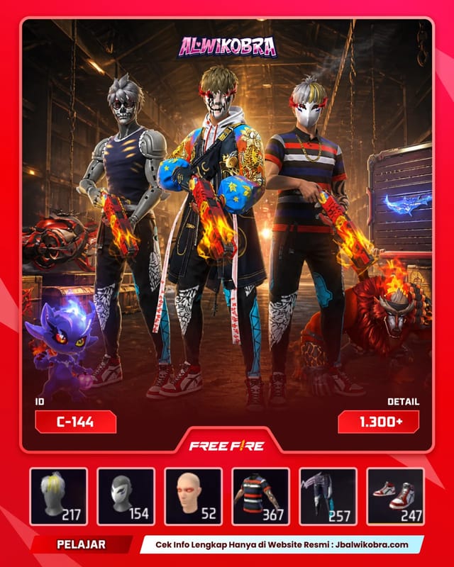 FREE FIRE C144 — Free Fire — Pelajar