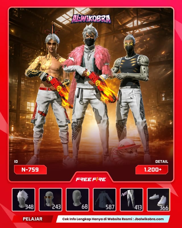 FREE FIRE N759 — Free Fire — Pelajar