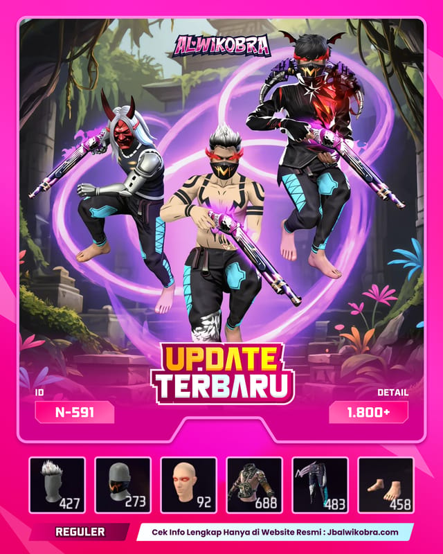 FREE FIRE N591 — Free Fire — Reguler
