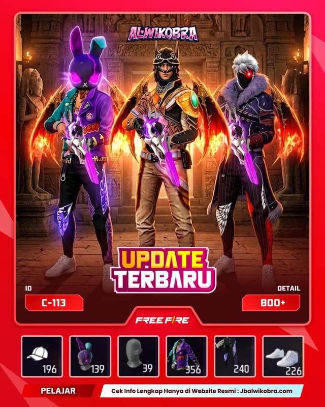 FREE FIRE C113 — Free Fire — Pelajar