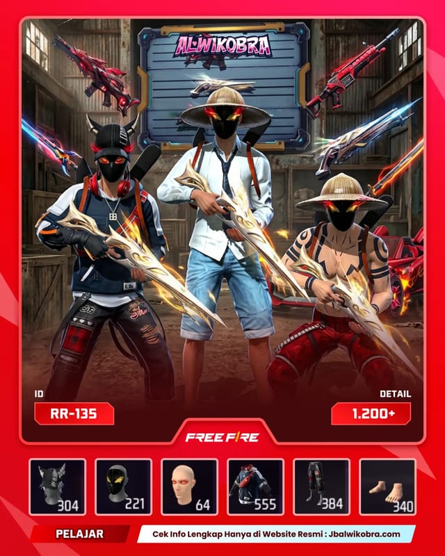FREE FIRE RR135