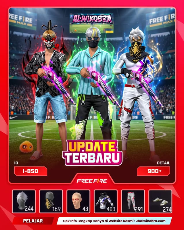 FREE FIRE 850 I