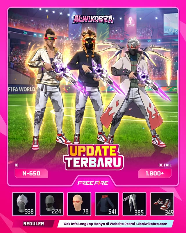 FREE FIRE N650 — Free Fire — Reguler