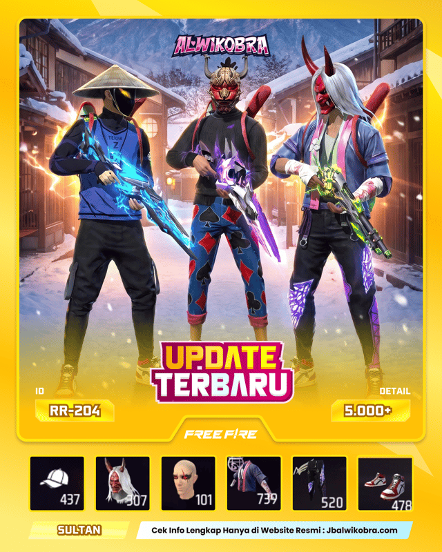 FREE FIRE RR204 — Free Fire — Reguler