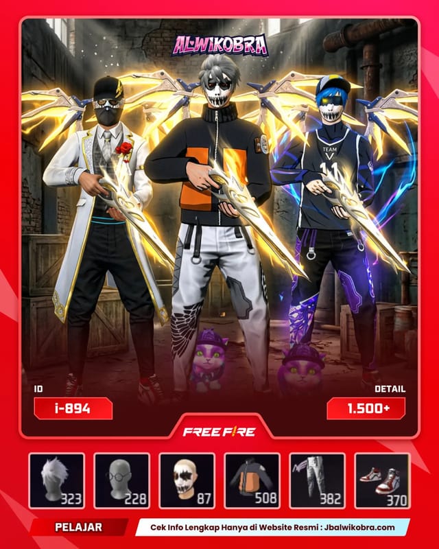 FREE FIRE 894 I — Free Fire — Pelajar