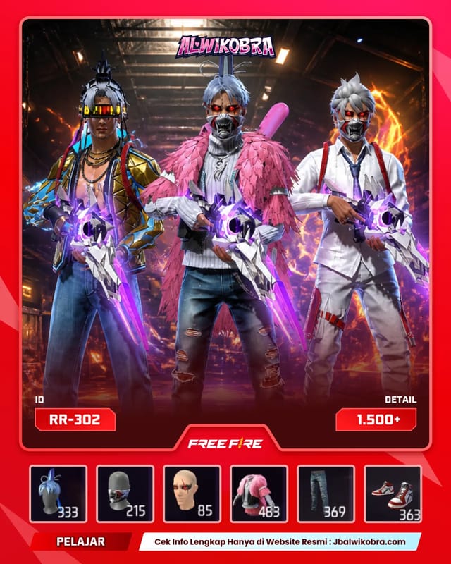 FREE FIRE RR302 — Free Fire — Pelajar