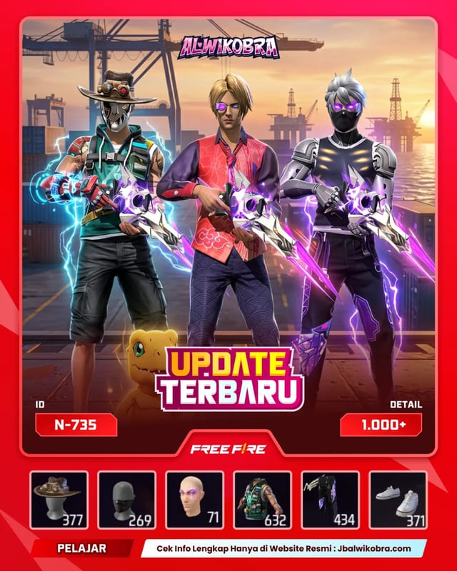 FREE FIRE N735 — Free Fire — Pelajar