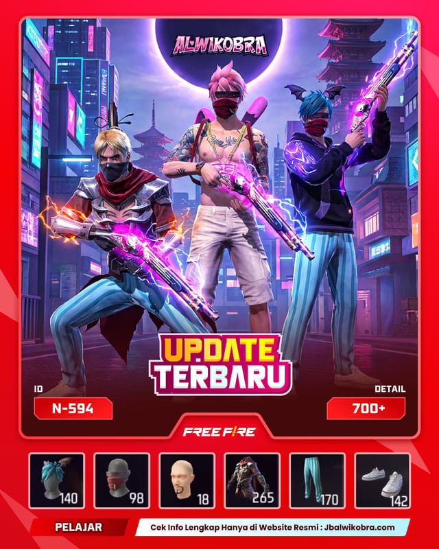 FREE FIRE N594