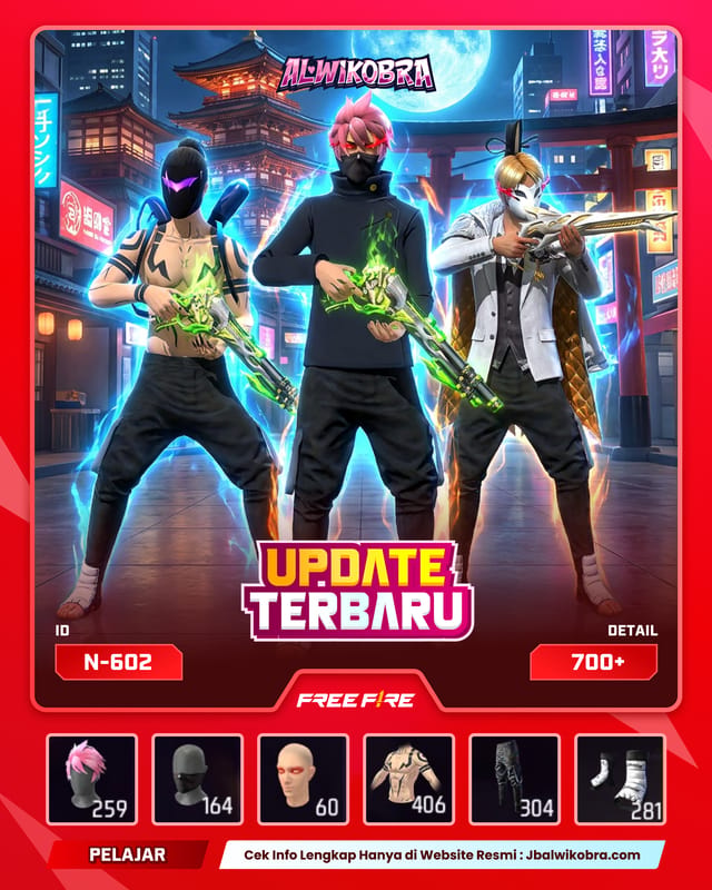 FREE FIRE N602