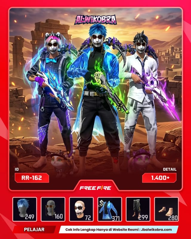 FREE FIRE RR162 — Free Fire — Pelajar