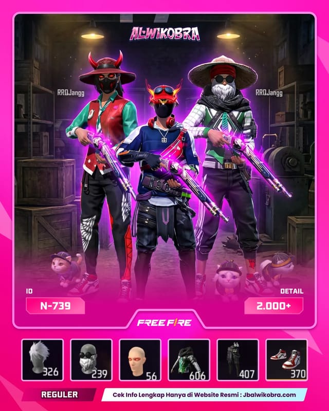 FREE FIRE N739 — Free Fire — Reguler