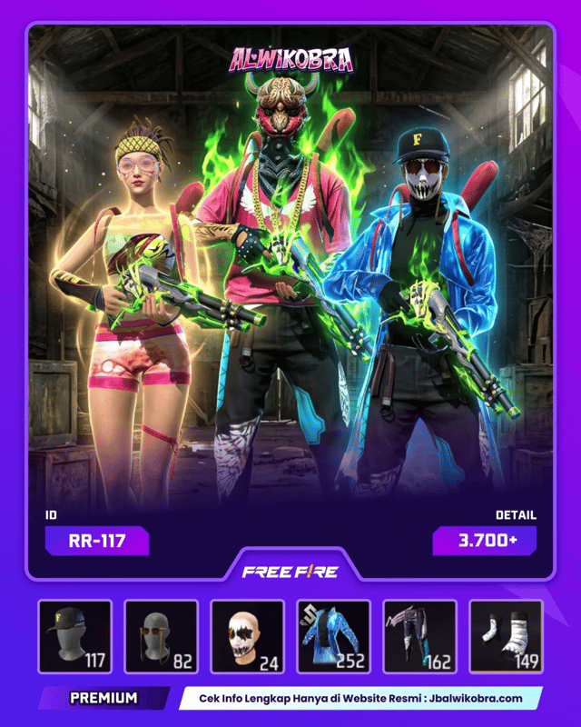 FREE FIRE RR117 — Free Fire — Reguler