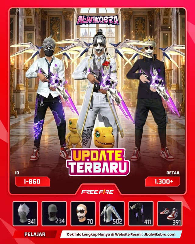 FREE FIRE 860 I