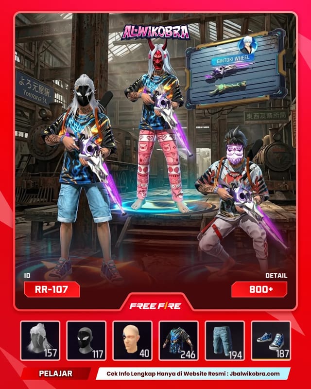 FREE FIRE RR107