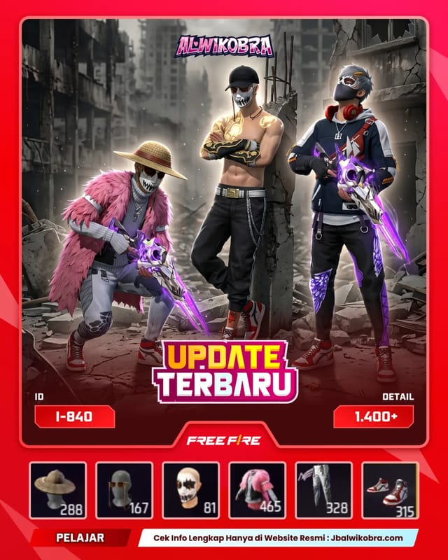 FREE FIRE 840 I
