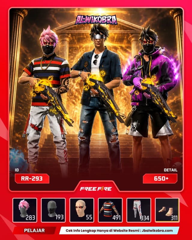 FREE FIRE RR293 — Free Fire — Pelajar