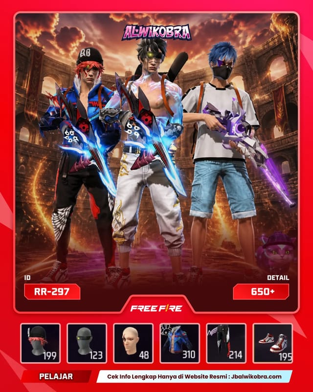 FREE FIRE RR297 — Free Fire — Pelajar