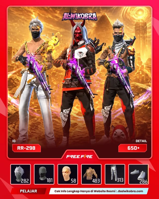 FREE FIRE RR298 — Free Fire — Pelajar