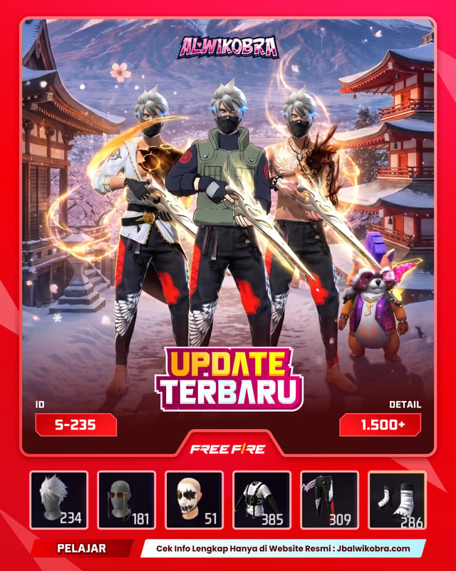 FREE FIRE S235 — Free Fire — Pelajar