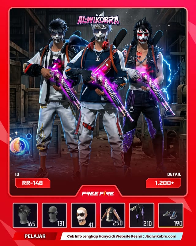 FREE FIRE RR148 — Free Fire — Pelajar